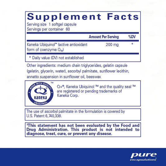 Ubiquinol-QH 200 mg