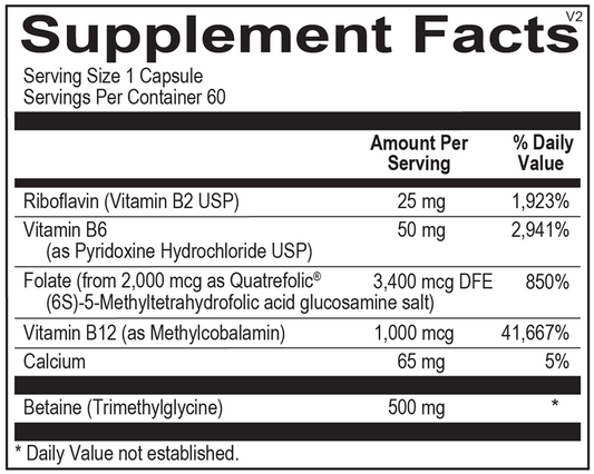 Methyl CpG supplement facts