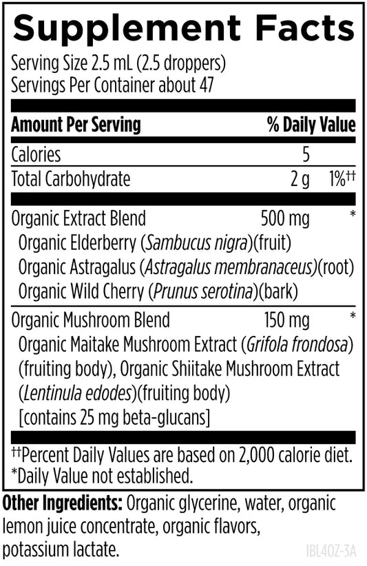 Organic ImmunoBerry™ Liquid - 4 fl oz (118 mL) liquid