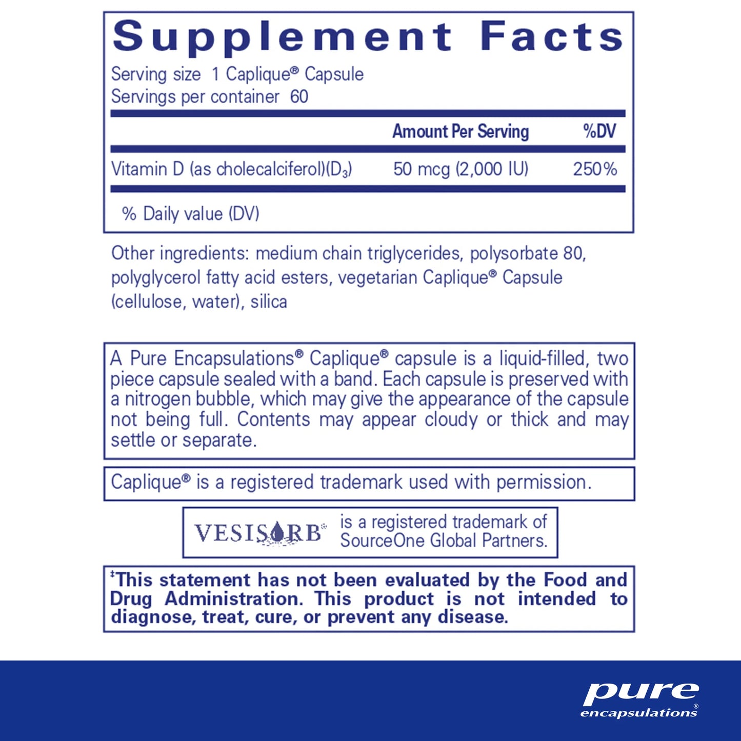 Vitamin D3 VESIsorb®