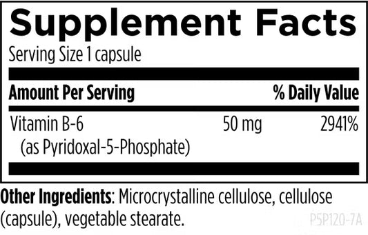 P-5-P - 120 Capsules