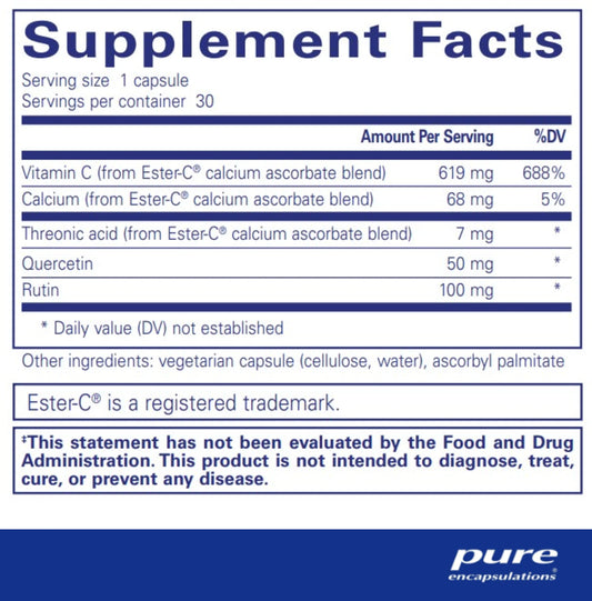 Ester-C® & flavonoids