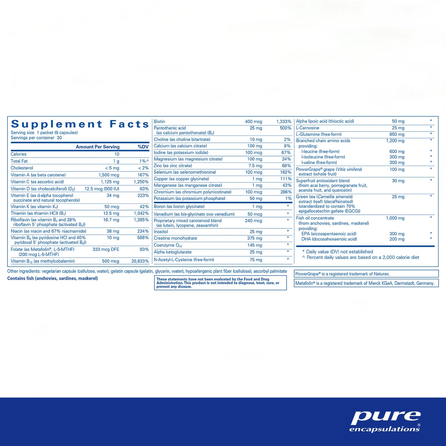 Athletic Pure Pack