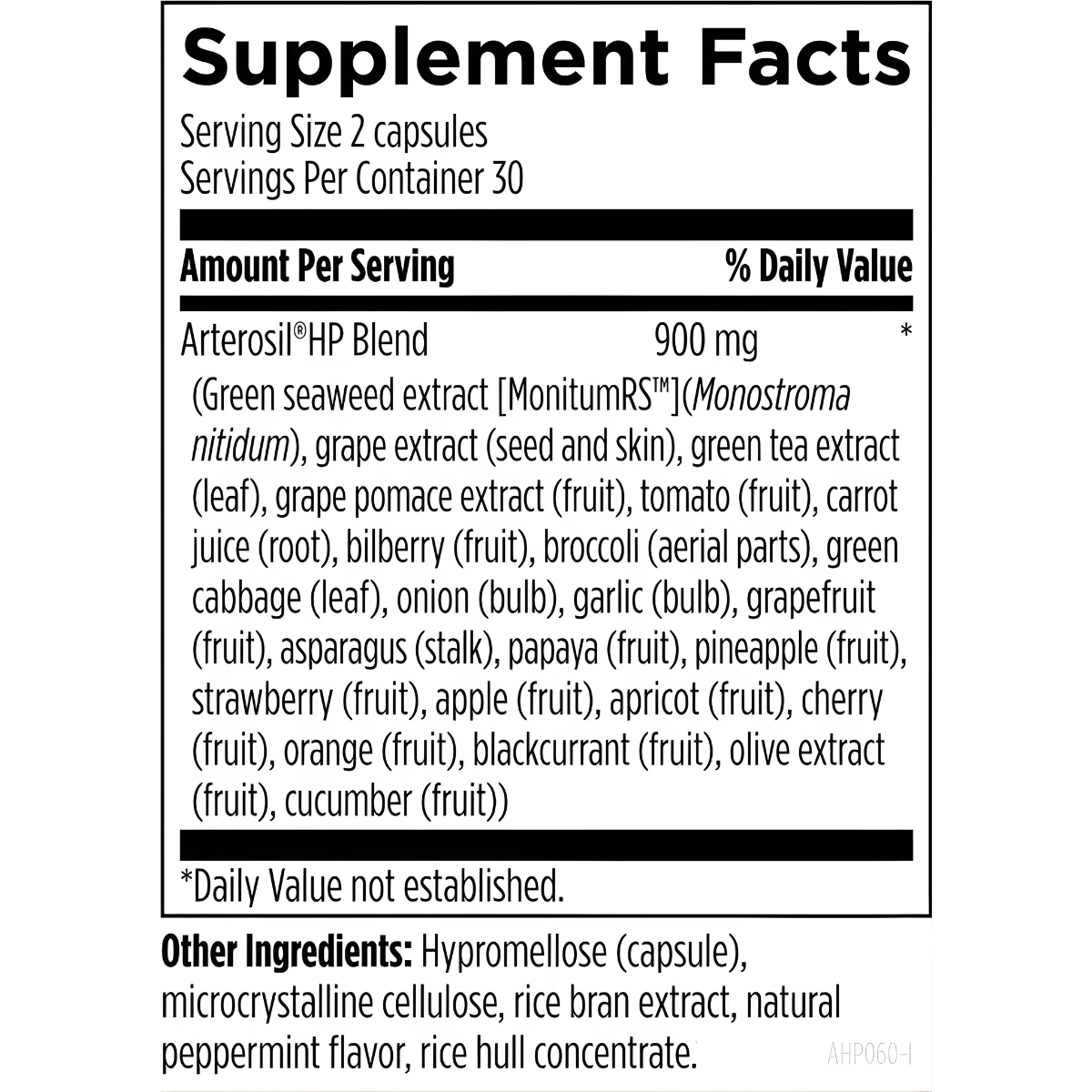 Arterosil® HP - 60 Capsules