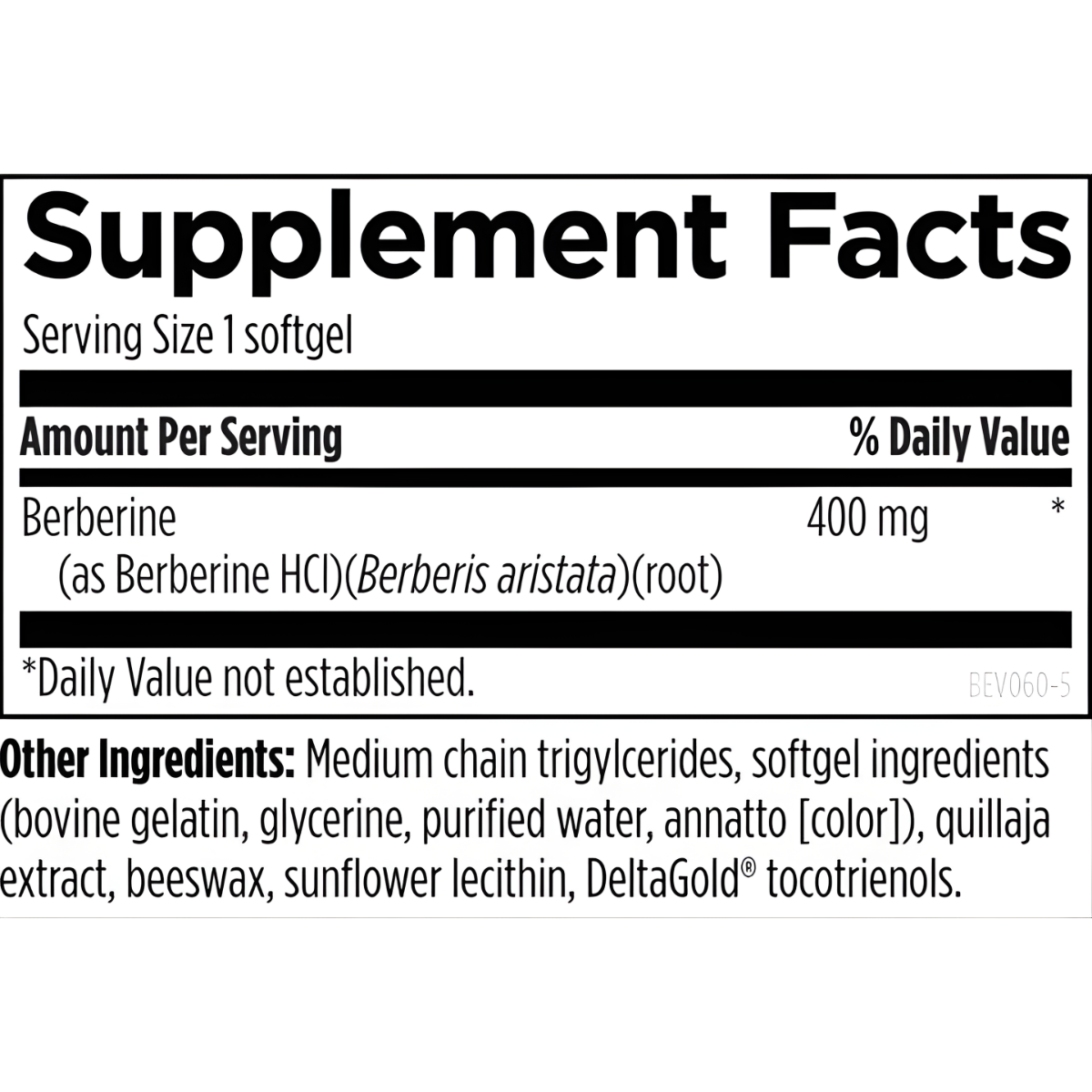 Berberine-Evail™ - 60 Softgels