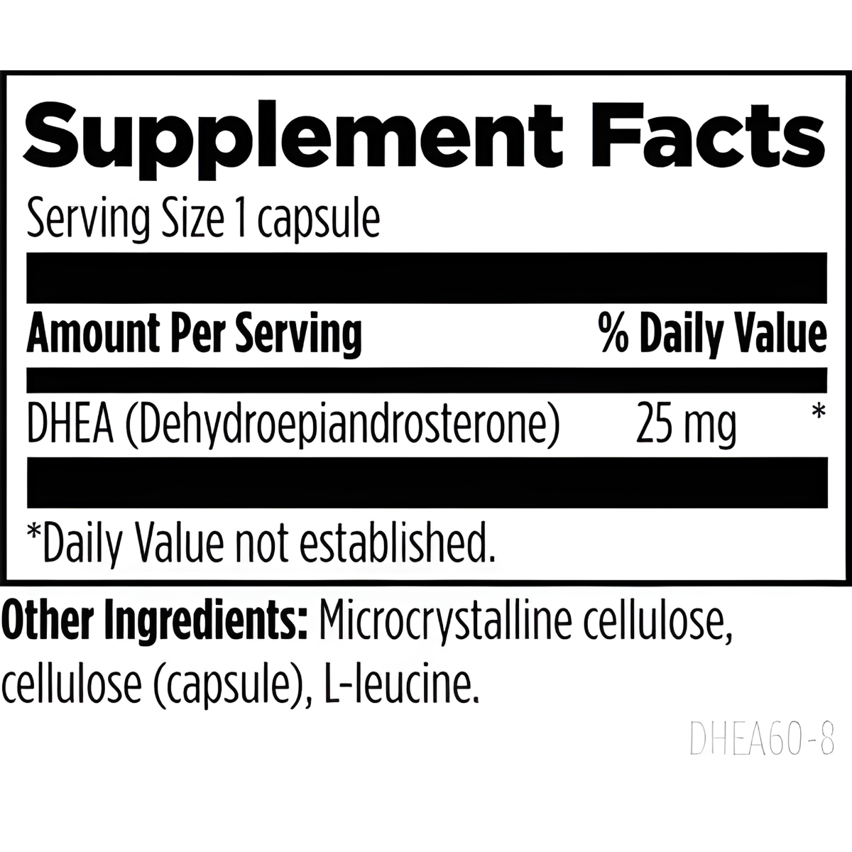 DHEA 5 mg - 180 Capsules