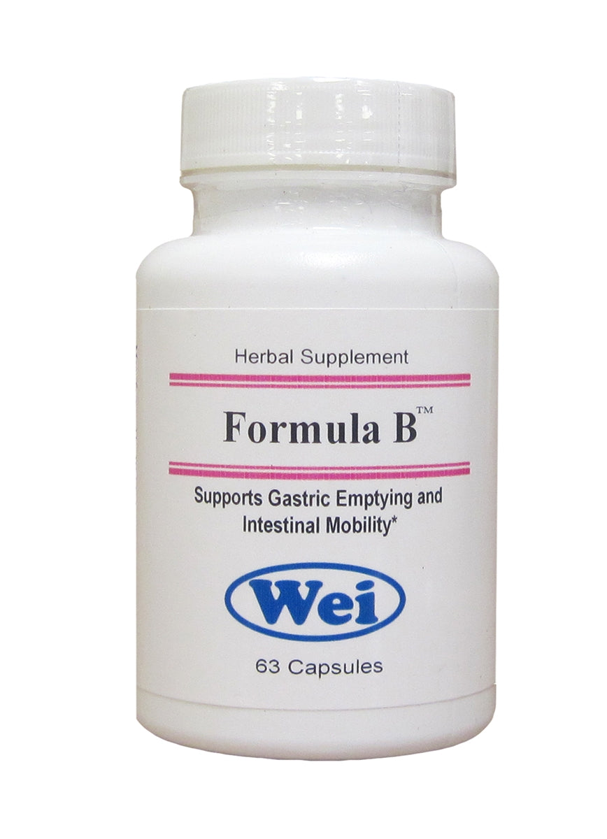 Wei Laboratories Formula B herbal supplement, 63 capsules