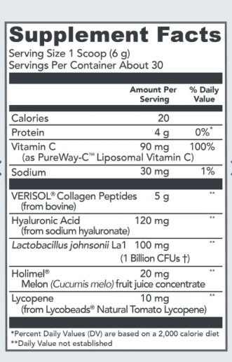 Skin Hydration & Antioxidant Support