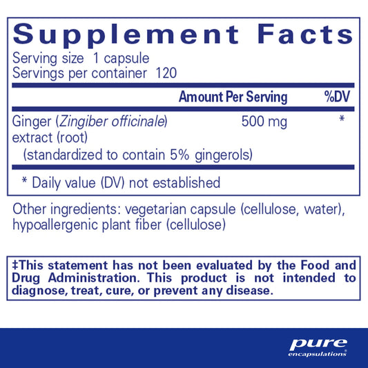 Ginger extract