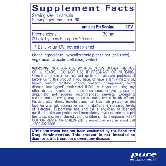 Pregnenolone 30 mg