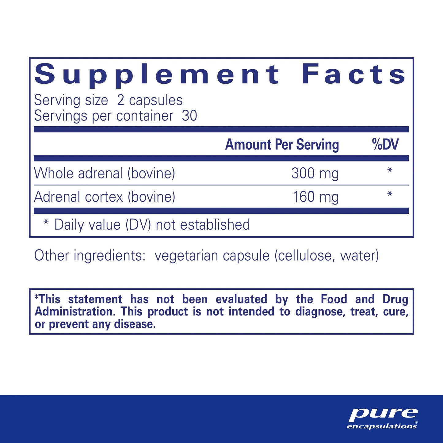 Adrenal - 60 capsules