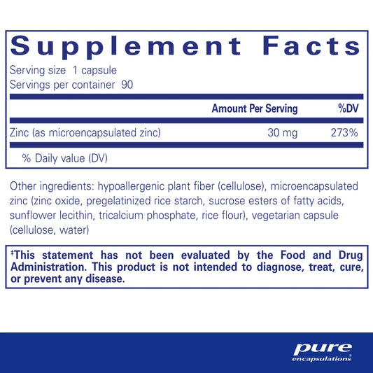 UltraZin Zinc - 90 capsules