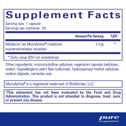 Melatonin-SR - 60 capsules
