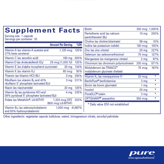 PureGenomics® Multivitamin - 60 capsules