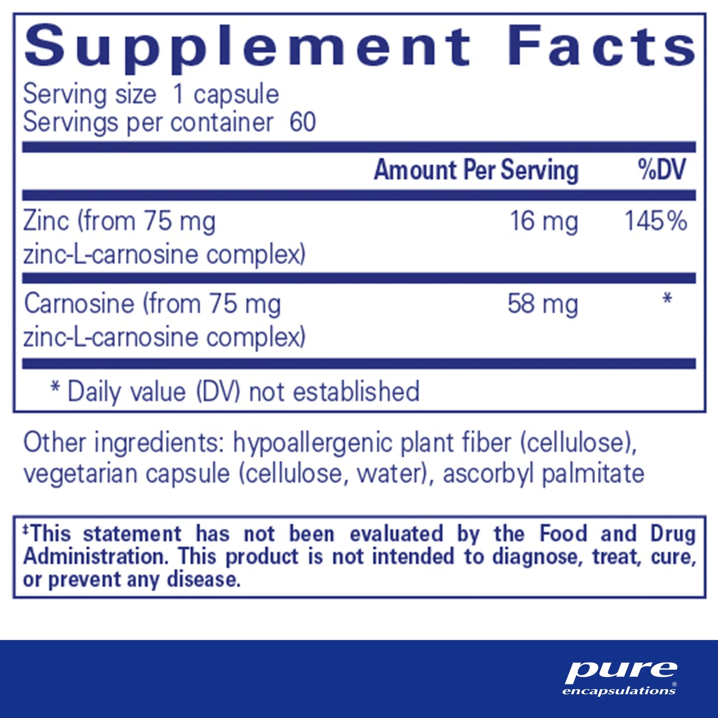 Peptic-Care (Zinc-L-Carnosine)