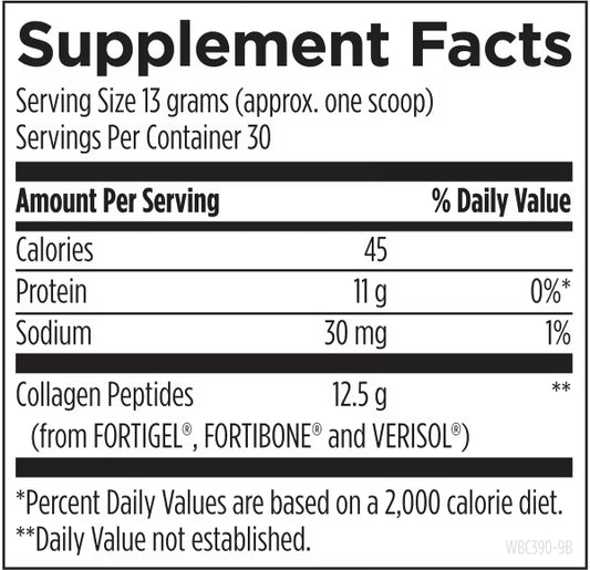 Whole Body Collagen® - 390 g (0.86 lb) powder