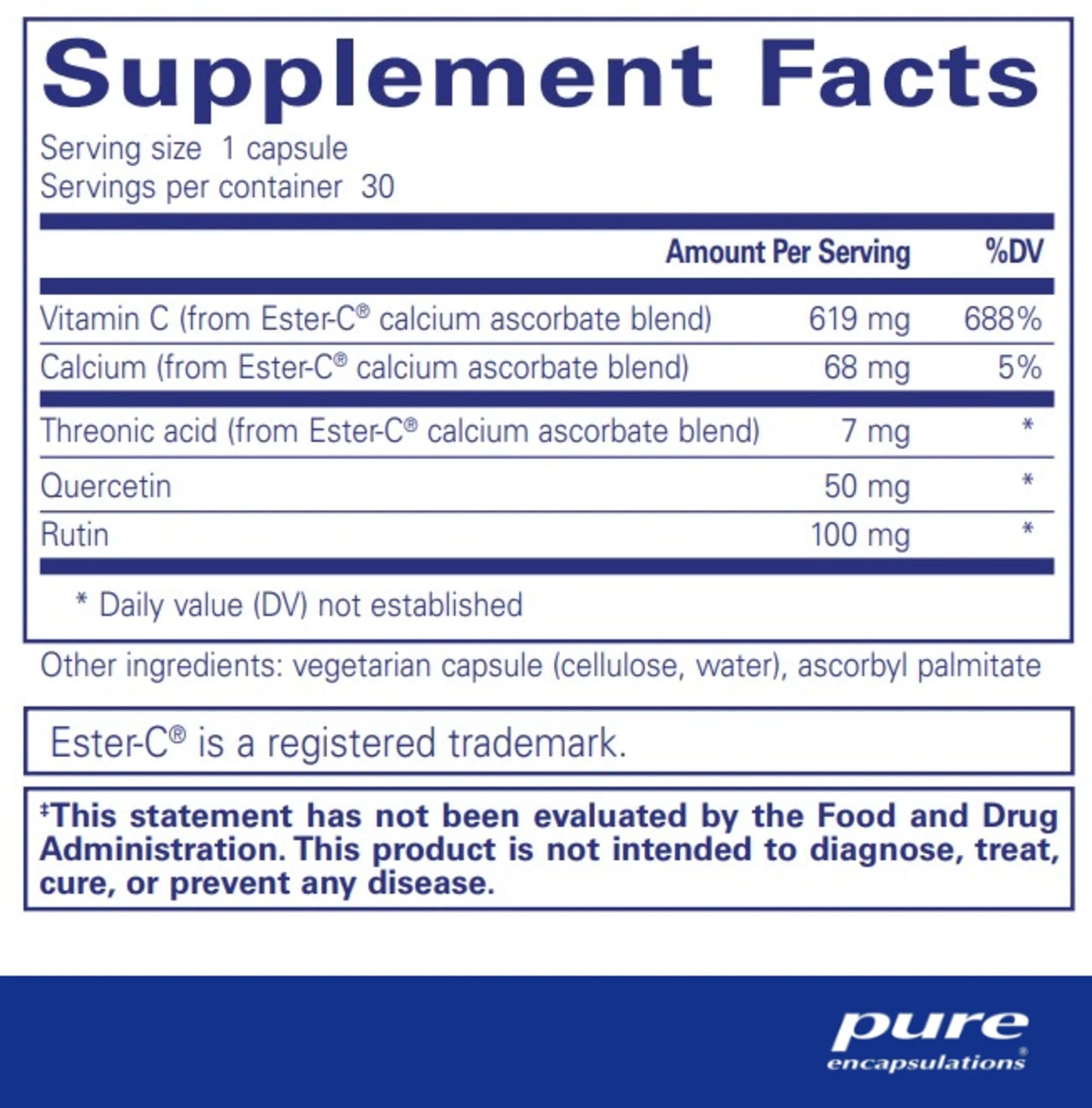 Ester-C® & flavonoids