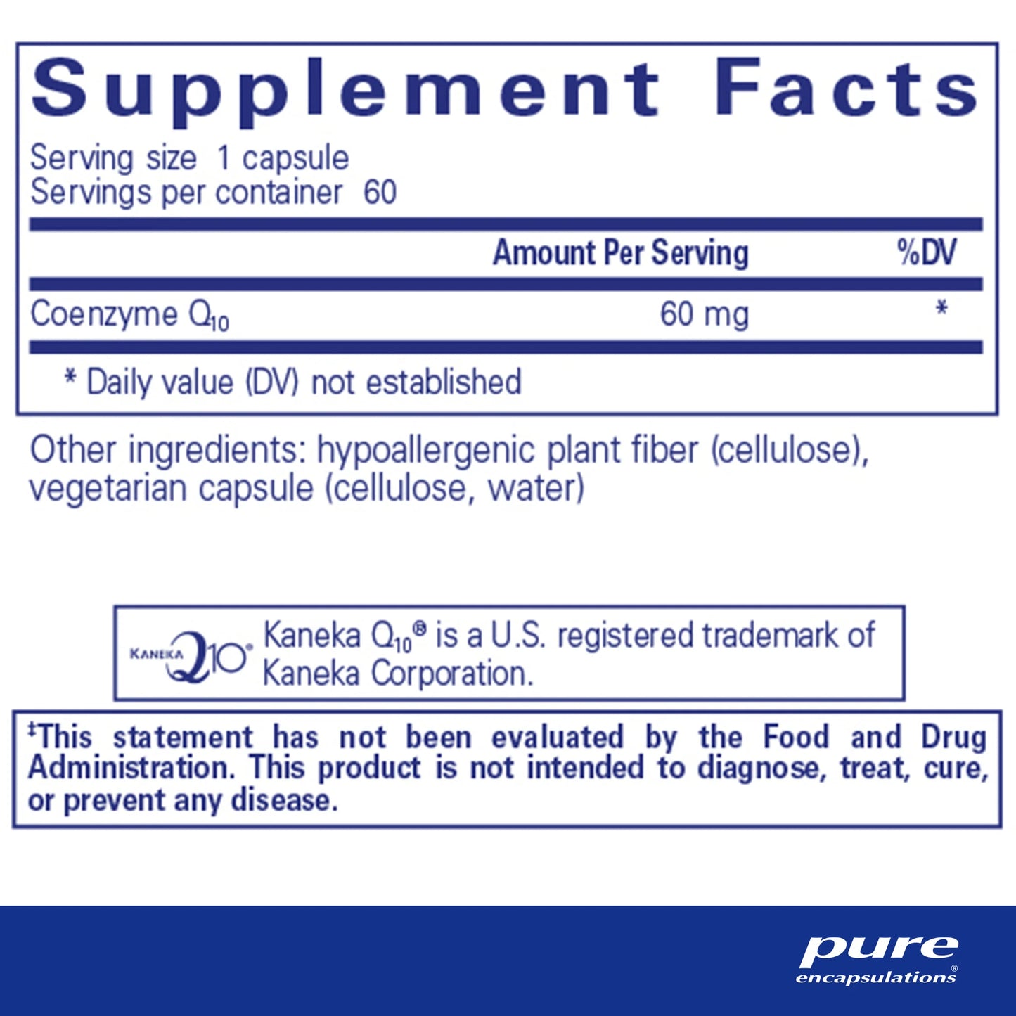 CoQ10 60 mg