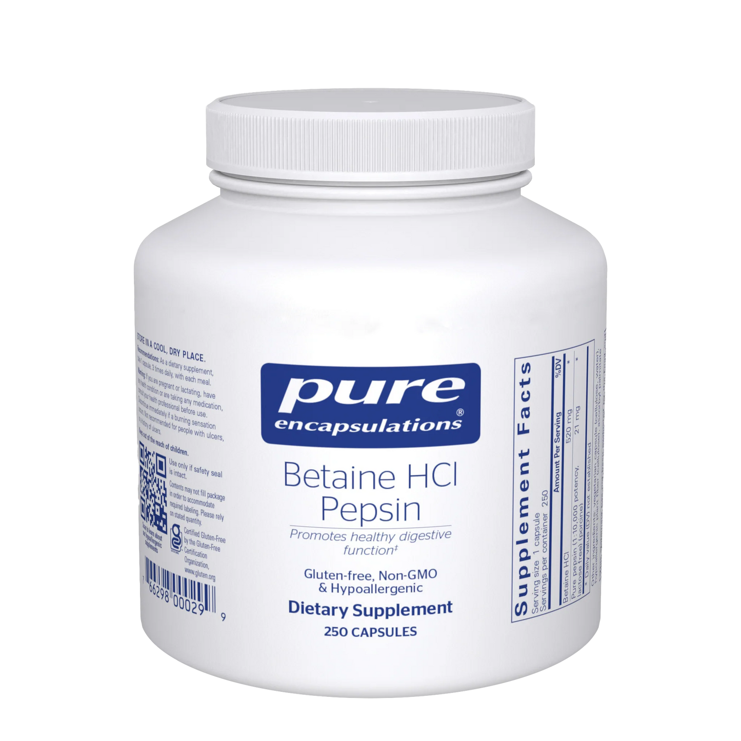 Betaine HCl Pepsin