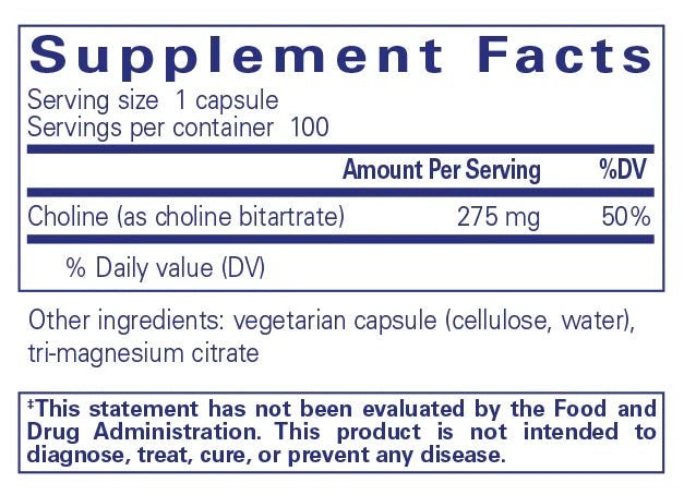 Choline (bitartrate)