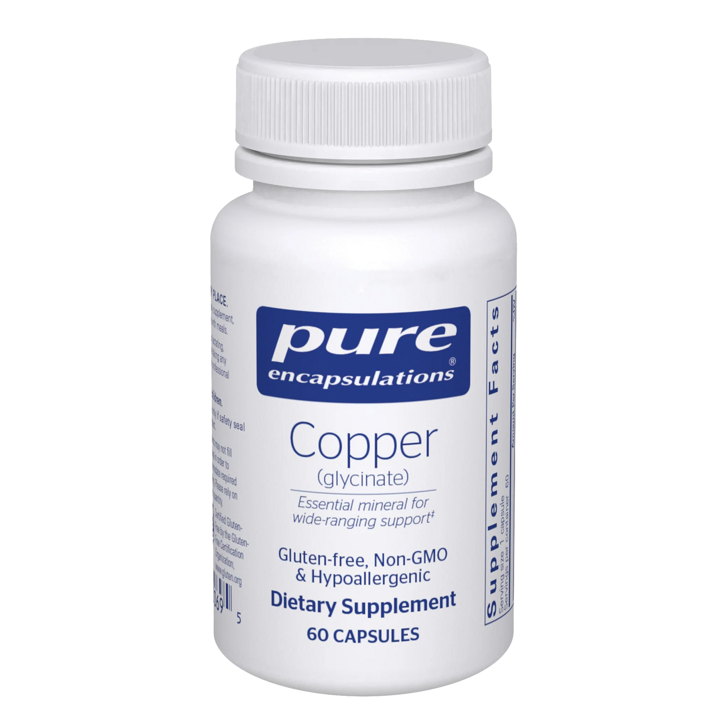 Copper (glycinate) - 60 capsules