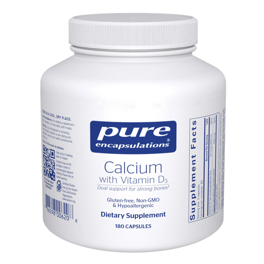 Calcium with Vitamin D3 - 180 capsules