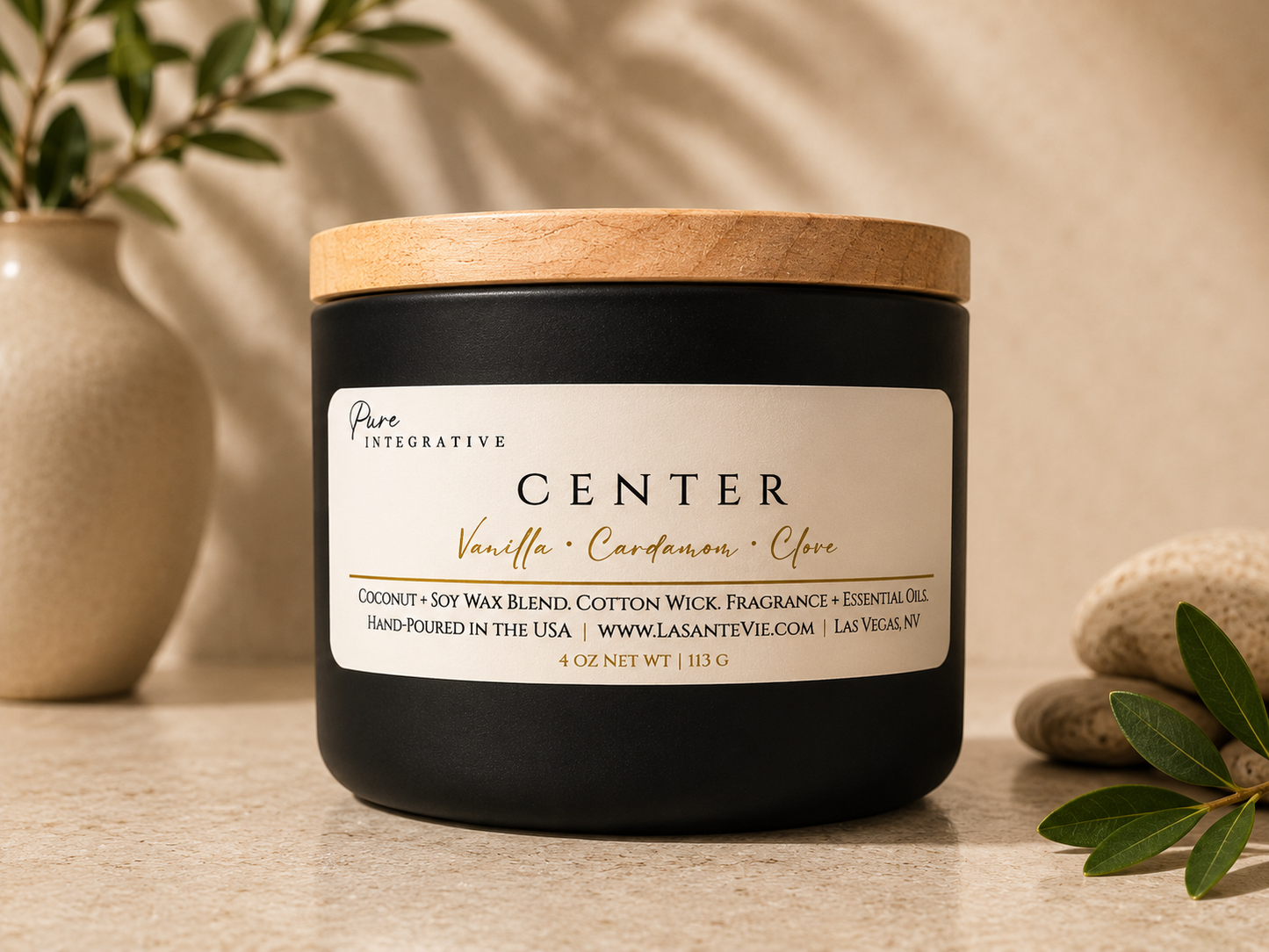 Center Five Elements Candle