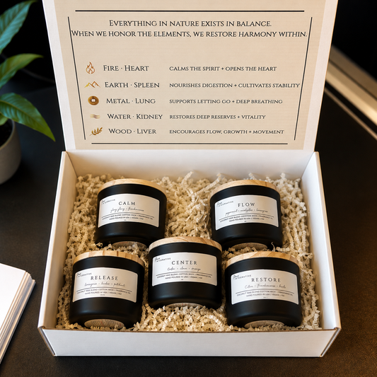 Five Elements Candle Set