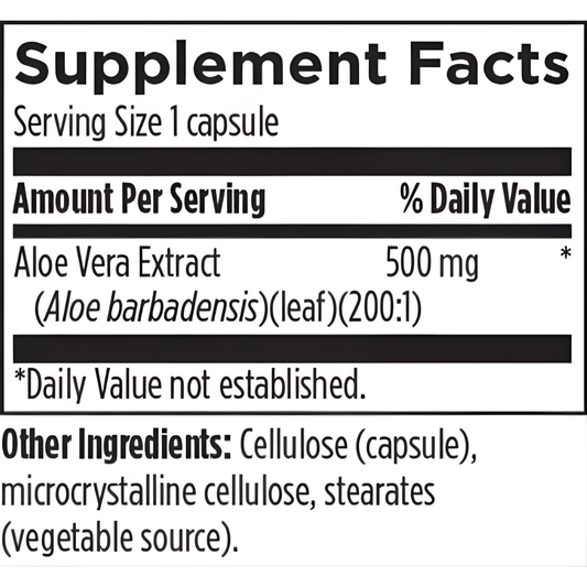 Aloe/200x™ - 60 Capsules