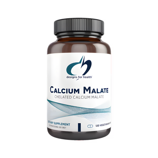 Calcium Malate - 120 Vegetarian Capsules