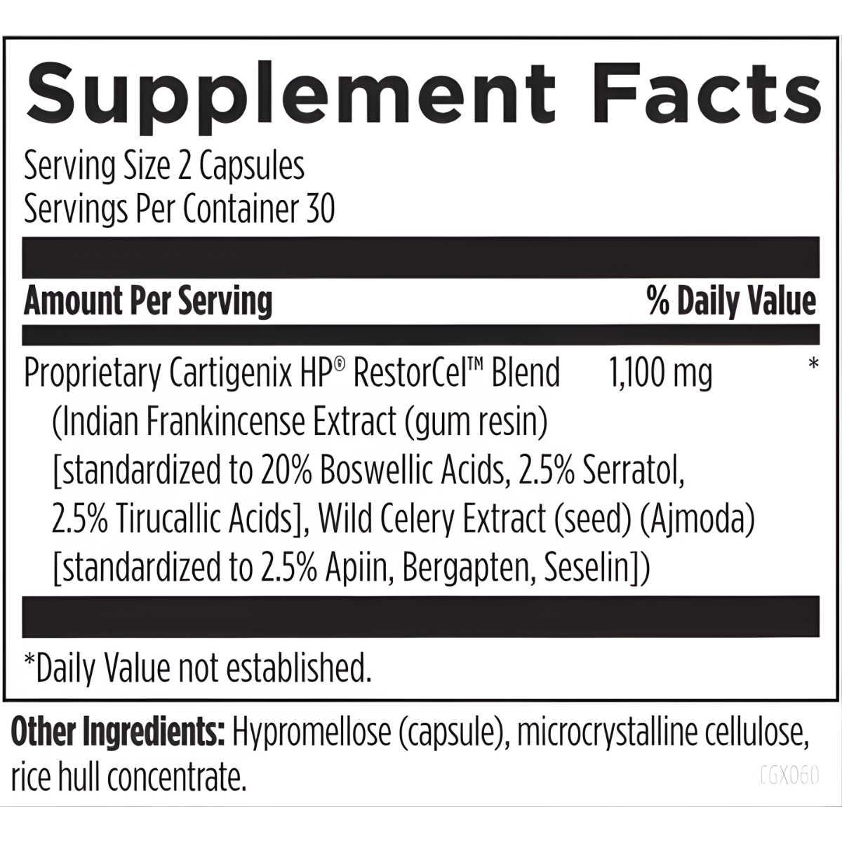 Cartigenix HP® - 60 Capsules
