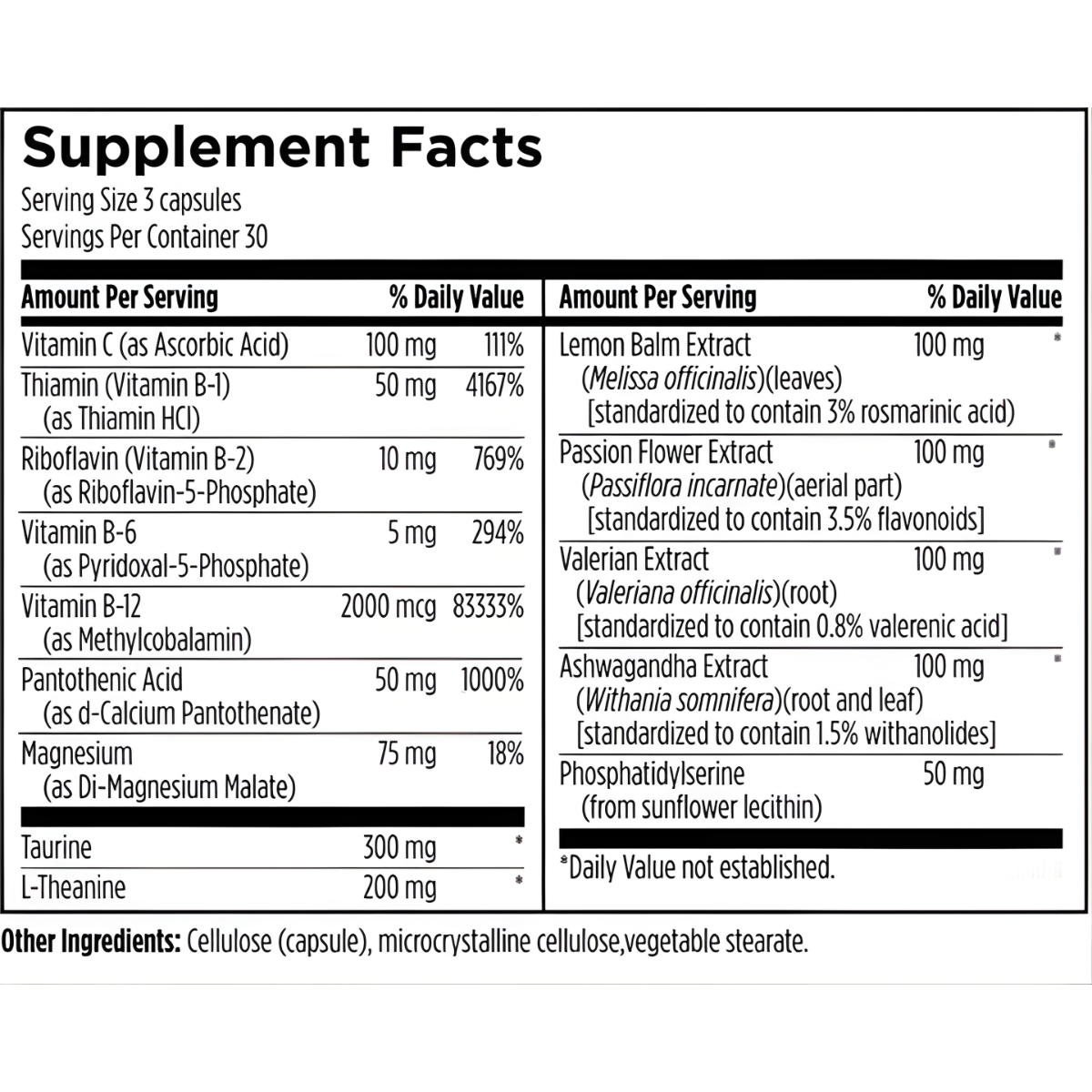 CatecholaCalm™ - 90 Capsules