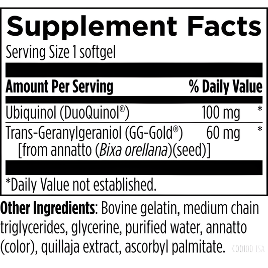 CoQnol™ 100 - 60 softgels 100 mg