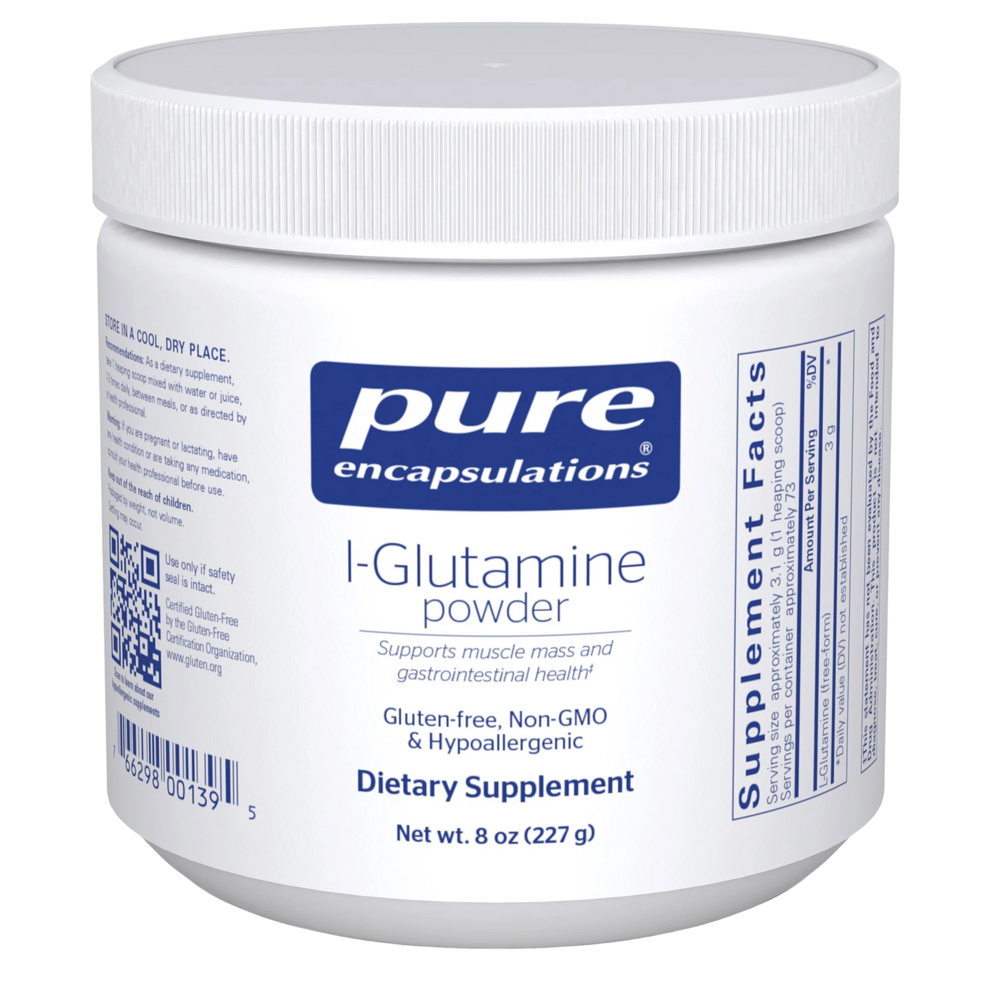L-Glutamine powder - 8 oz. (227 g)