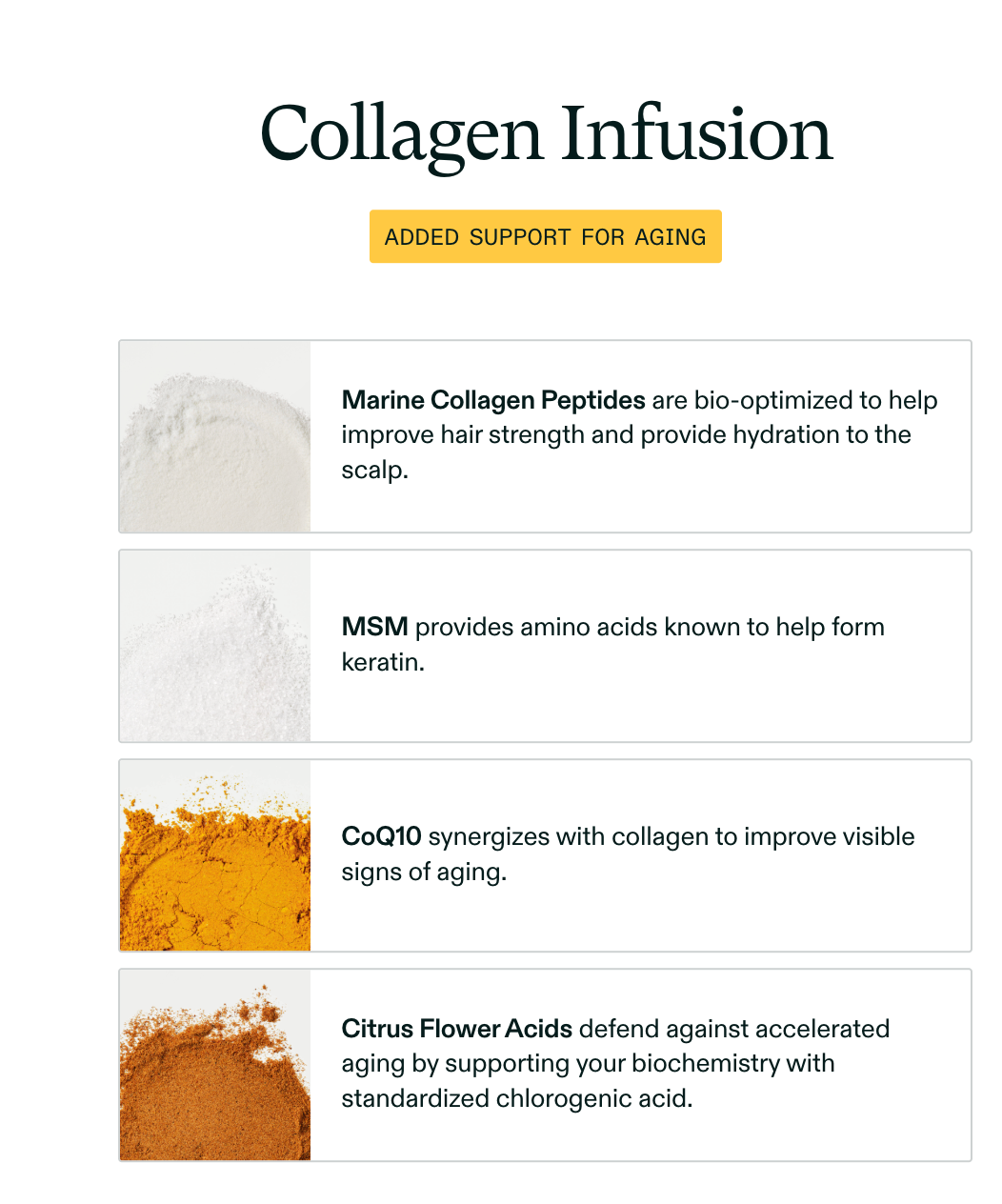 Nutrafol Collagen Infusion MD - 30 Day Supply