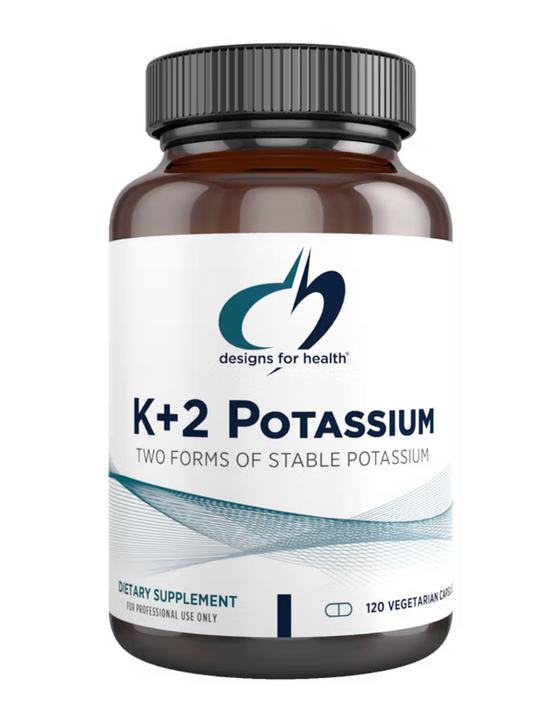 K+2 Potassium - 120 Capsules