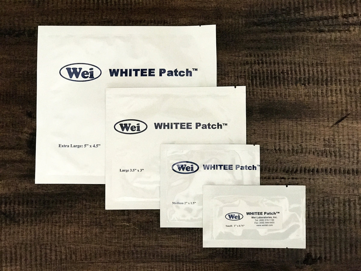 Wei Laboratories WHITEE Patch topical herbal patch, multiple sizes