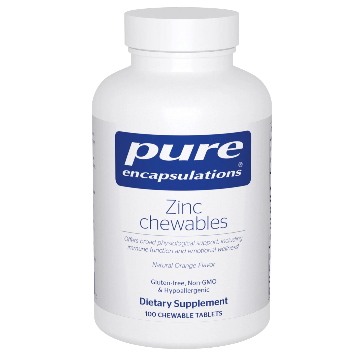 Zinc chewables
