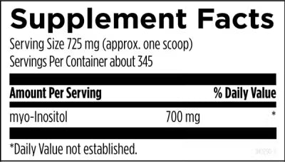 Inositol Powder - 250 g (8.8 oz) powder